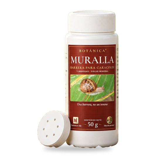 Botánica® Muralla · Barrera para caracoles y babosas · 50 g