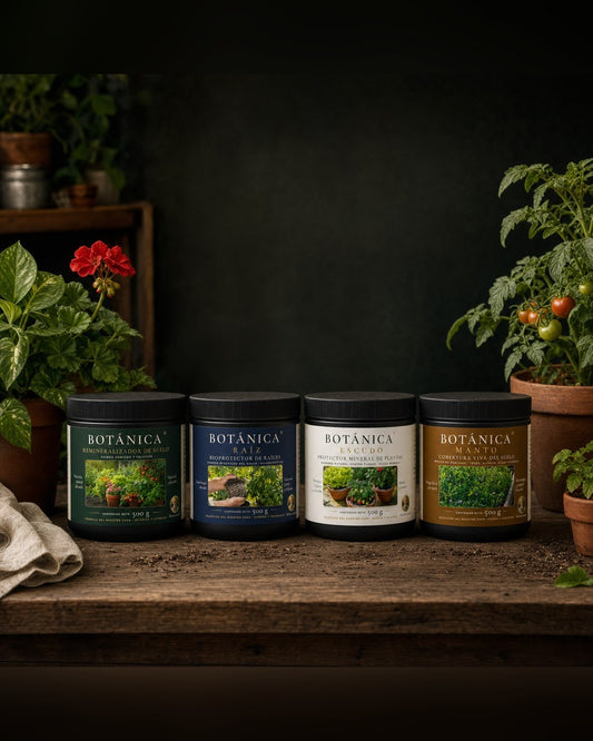 Kit completo Botánica® de primavera · 4 frascos + ebook